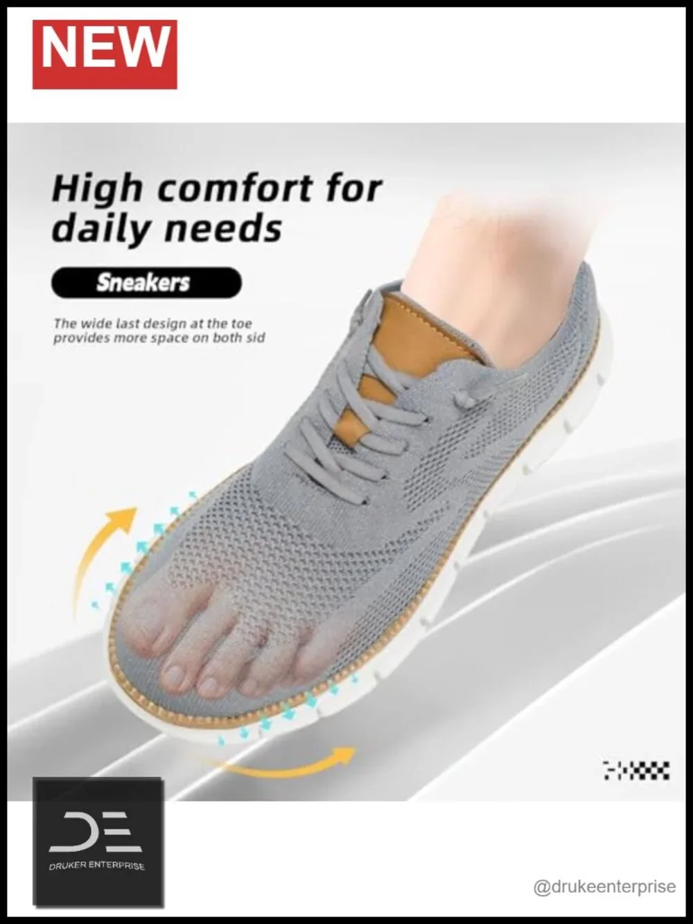 Men's Mesh Oxfords Business Casual Walking Sneakers Lightweight Memory Foam